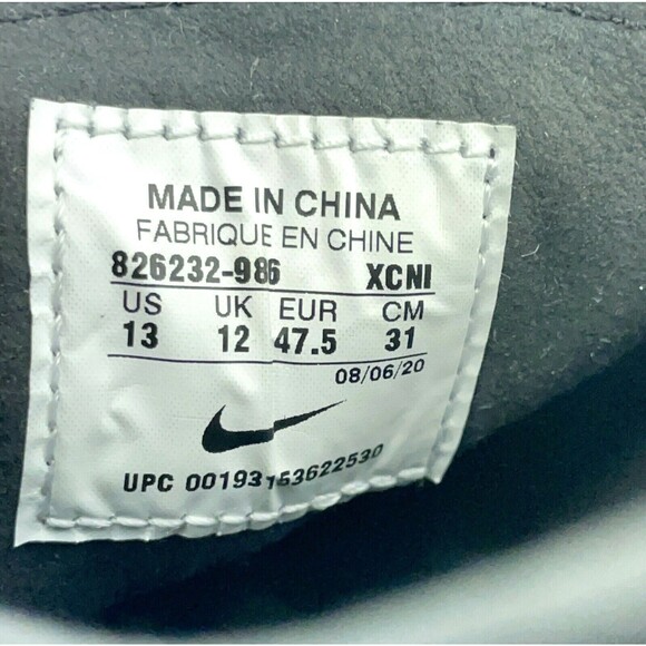 Nike SB Zoom Air Skateboarding Allgas Nobrake Shoes US 13 EU 47.5 / 826232-986 main image 4